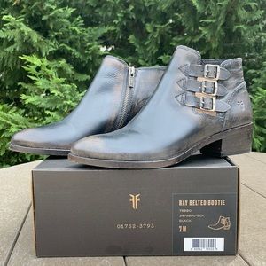 Frye Ray belted bootie